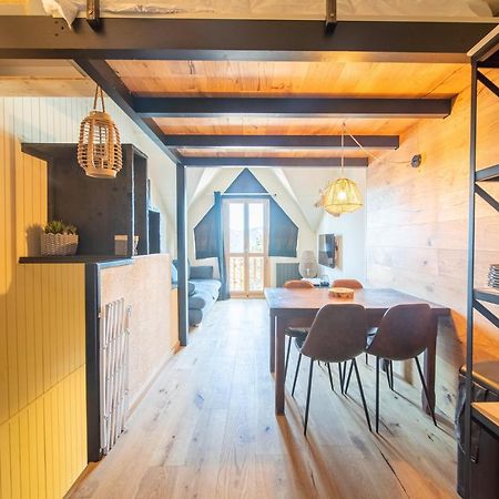 Апартаменты Le Cerf - Duplex Avec Superbe Vue Montagne Лез-Англь Экстерьер фото